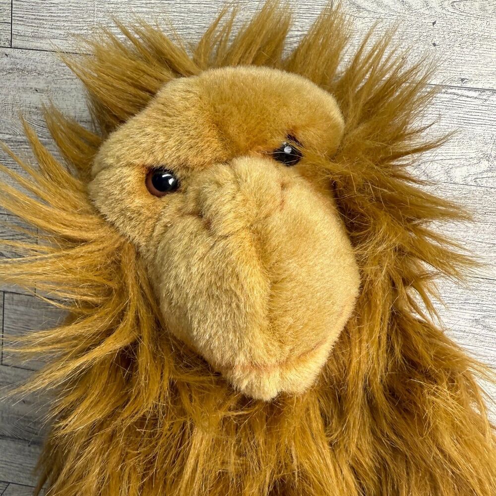 Daphne's Headcovers Orangutan Golf Club Headcover Brown Shaggy Faux Fur Plush - Picture 2 of 11